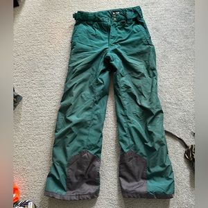 Green Snow Pants